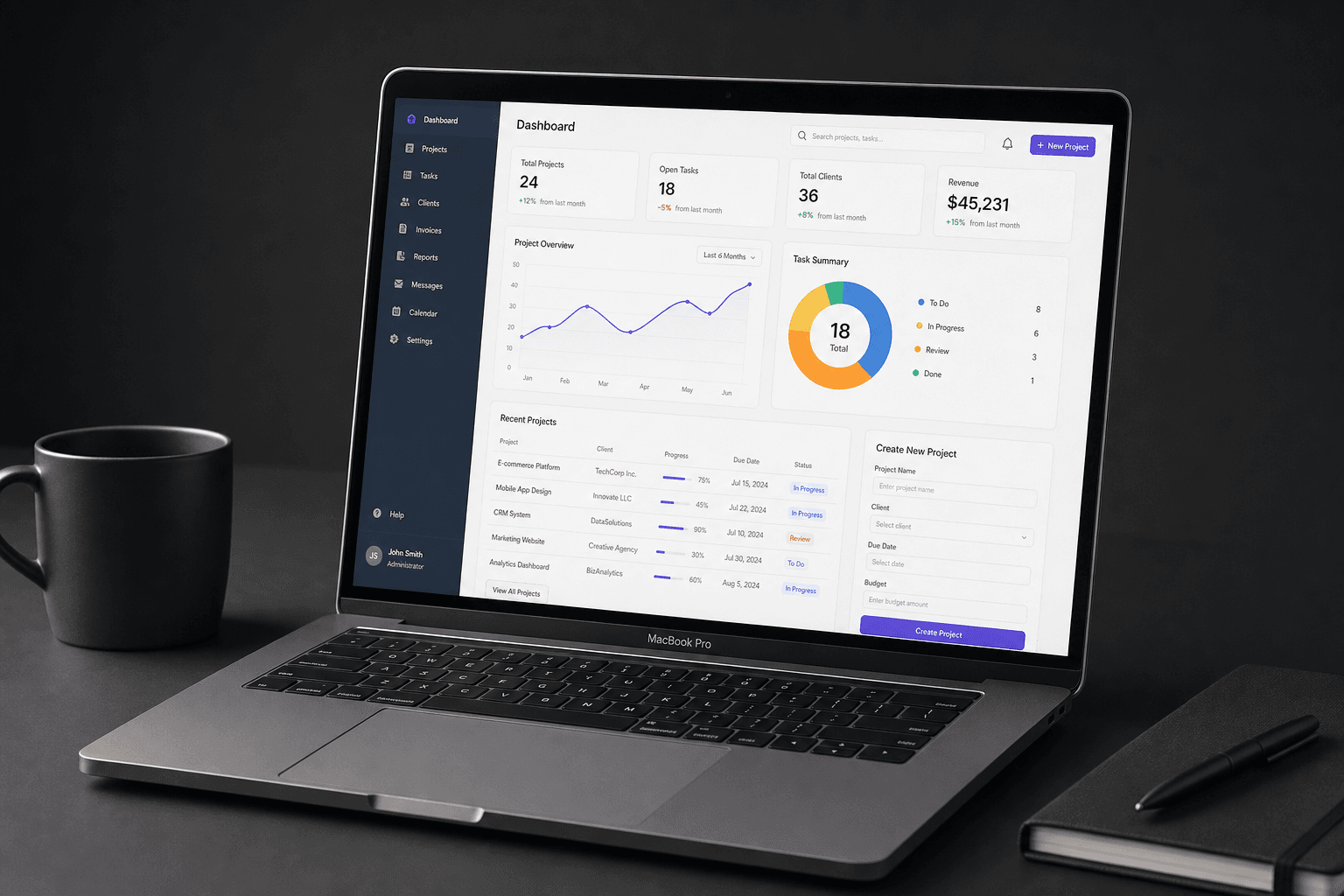 Custom Web Application